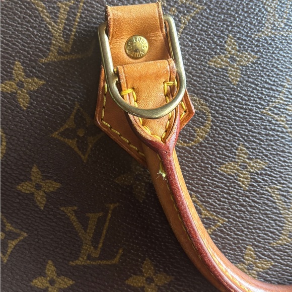Louis Vuitton Alma PM Monogram Vintage 2001 Top Handle Satchel - Made in France - Picture 10 of 12